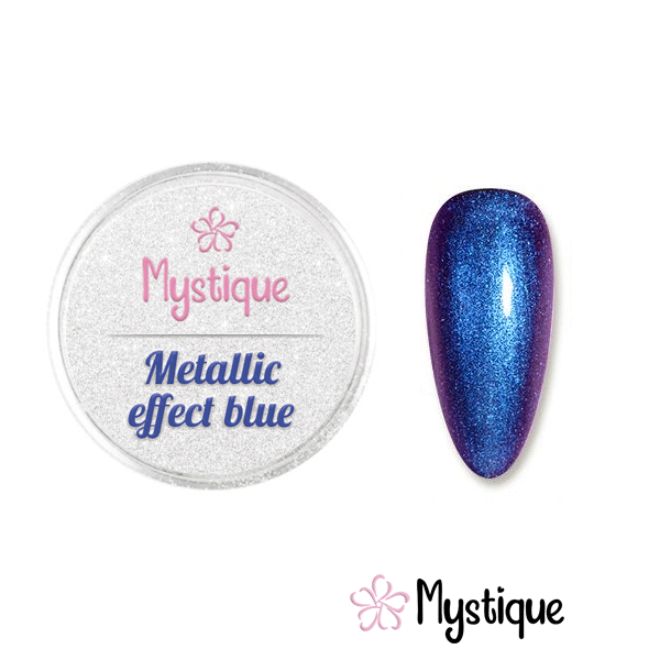 Mystique metallic effect blue